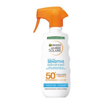 Sensitive Advanced Spray Protetor Solar FPS50+ - GARNIER AMBRE SOLAIRE - AMBRE SOLAIRE - Imagem