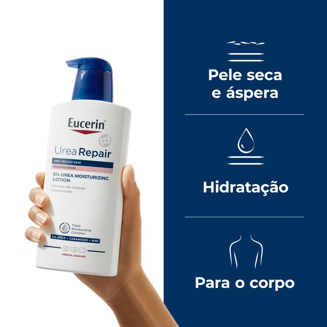 Urea Repair Loção com Fragrância Apaziguante 5% Ureia - EUCERIN -  - Imagem 2