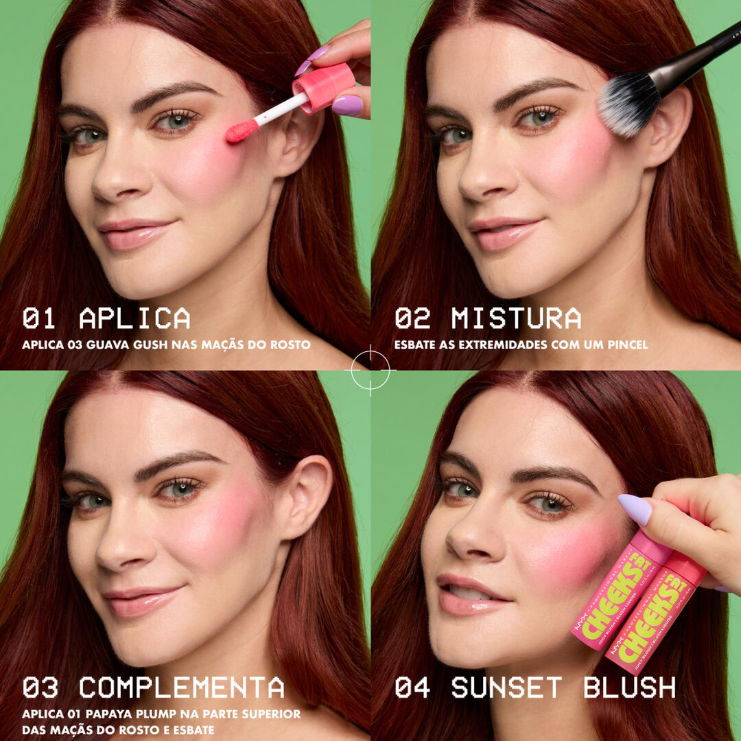 Fat Cheeks - Blush Liquido - NYX Professional Makeup -  - Imagem 10