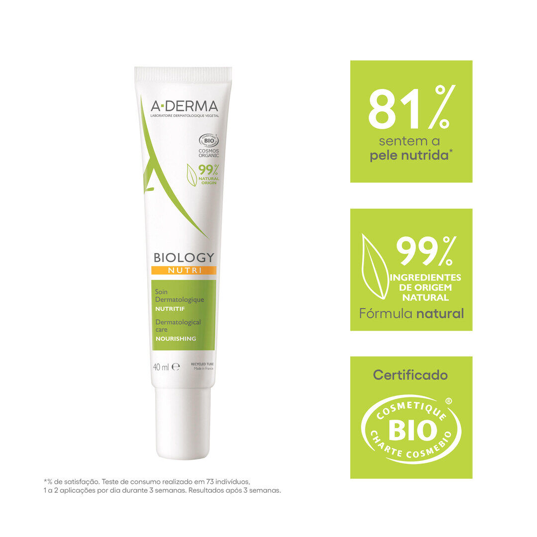 Biology Nutri Creme Nutritivo - A-DERMA -  - Imagem 8