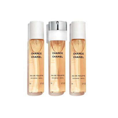 Recargas, Eau de Toilette Twist and Spray - CHANEL - CHANCE - Imagem