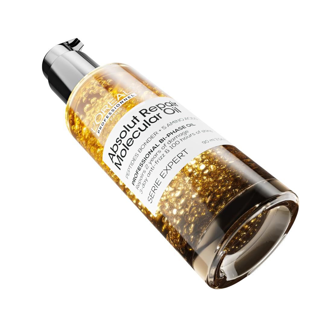 &Oacute;leo Bif&aacute;sico - L'OR&Eacute;AL PROFESSIONNEL - Absolut Repair Molecular - Imagem 5