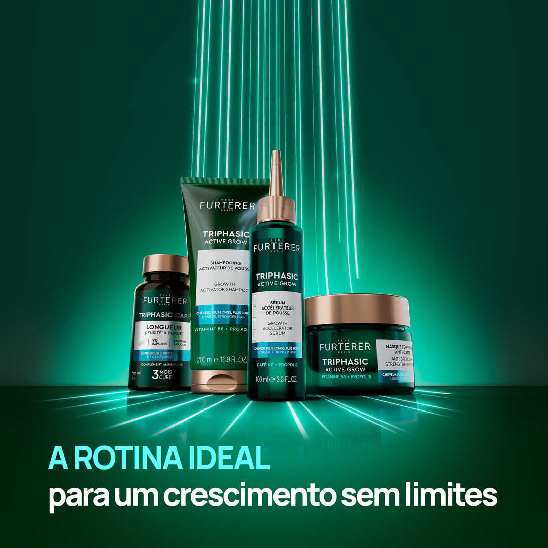 Triphasic Active Grow Máscara Fortificante - RENE FURTERER -  - Imagem 2