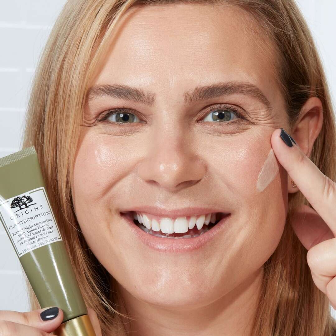 Retinol Night Moisturizer With Alpine Flower - ORIGINS - Plantscription - Imagem 3