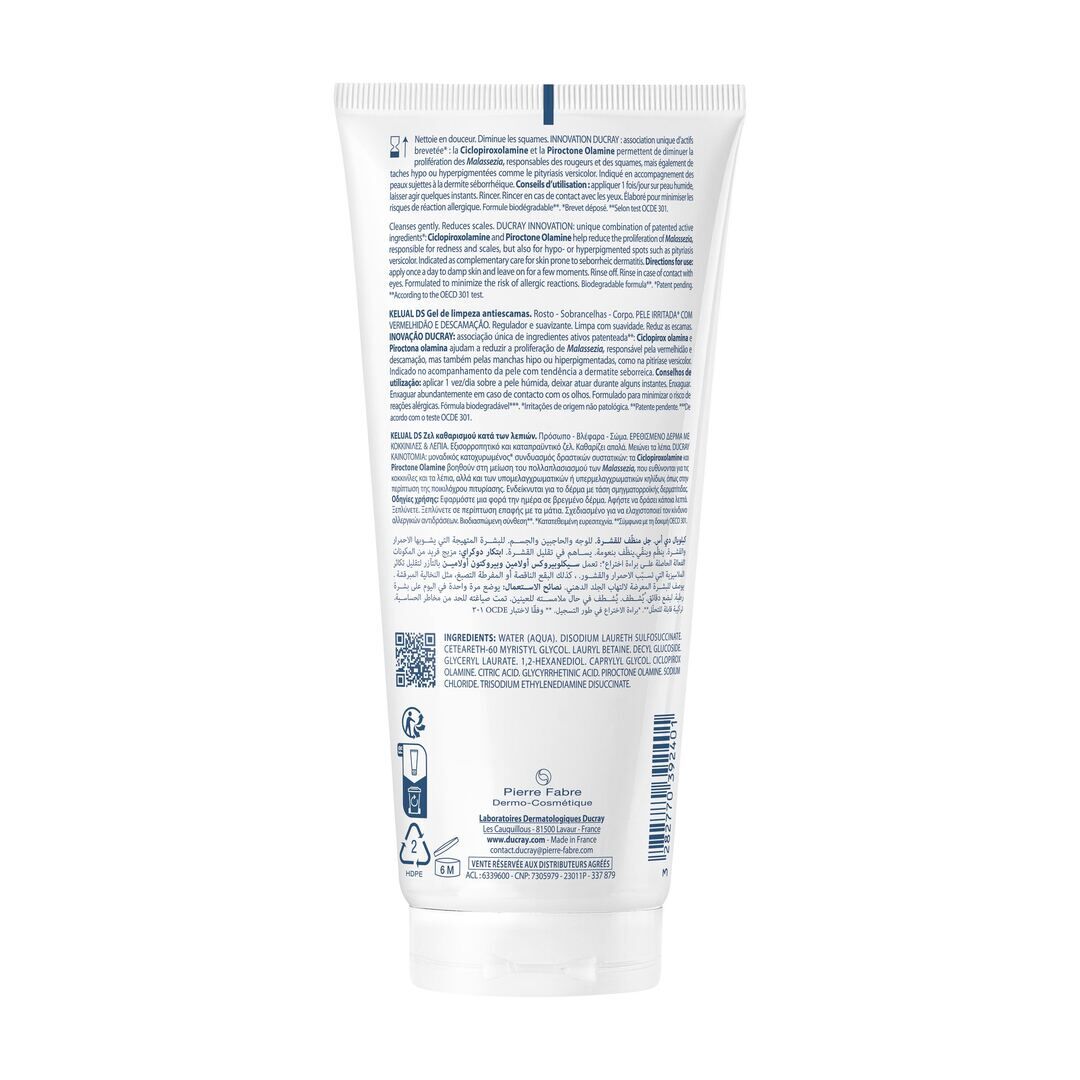 Kelual DS Gel Limpeza Anti-escamas 200ML - DUCRAY -  - Imagem 7