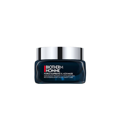 Black Mask Cuidado Regenerador Anti-Idade Noite - BIOTHERM - Force Supreme - Imagem