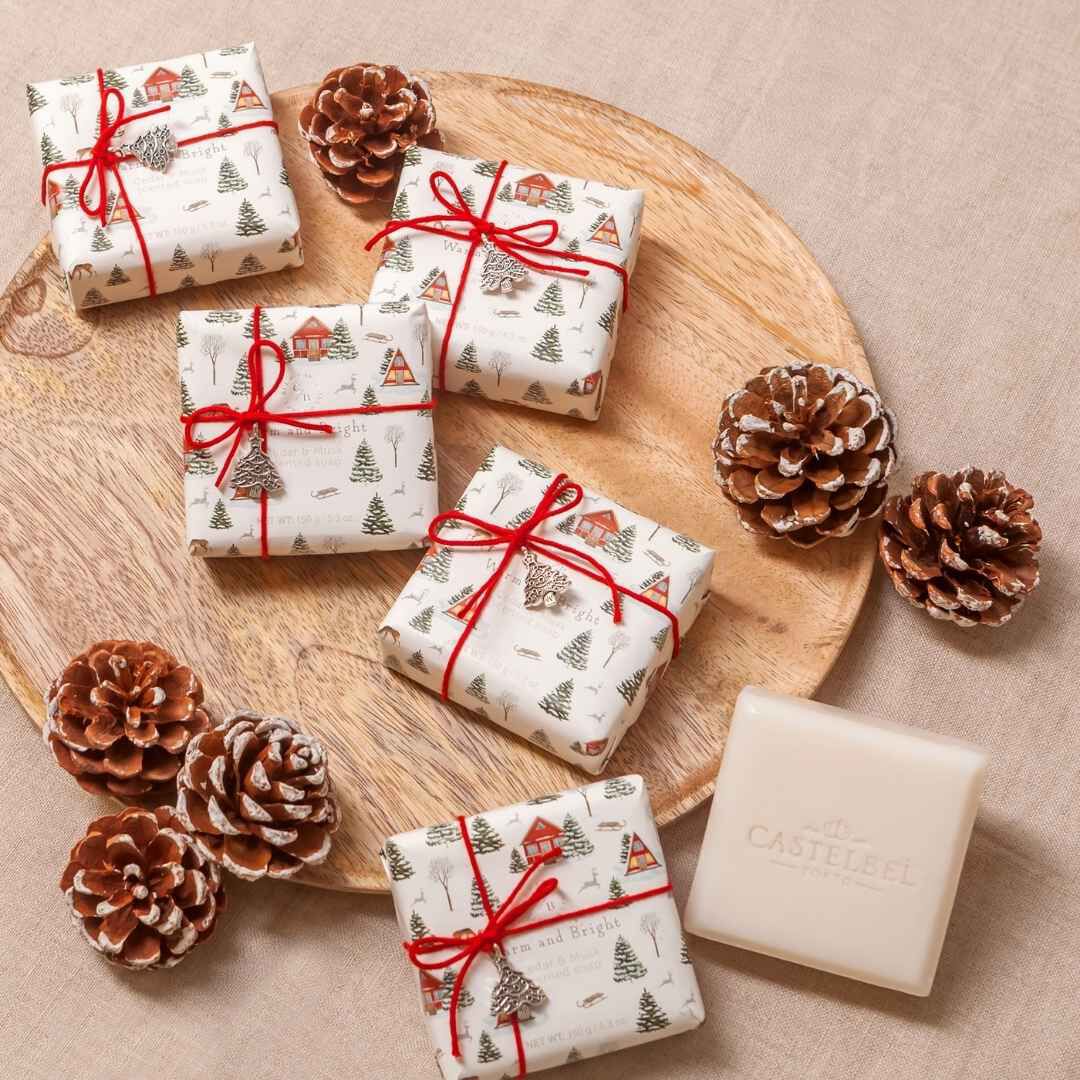 Sabonete Snowfall Warm & Bright - Castelbel - NATAL - Imagem 2