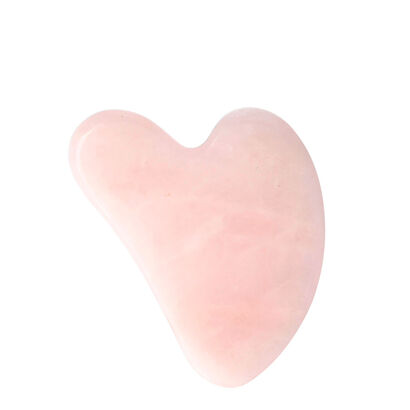 Gua Sha Quartzo Rosa - PARSA BEAUTY - PARSA ACESSORIOS - Imagem