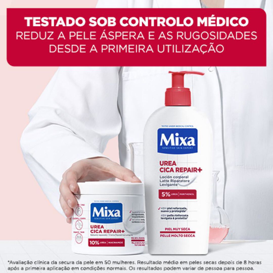 Lo&ccedil;&atilde;o Corporal Ureia Cica Repair+ - MIXA -  - Imagem 7