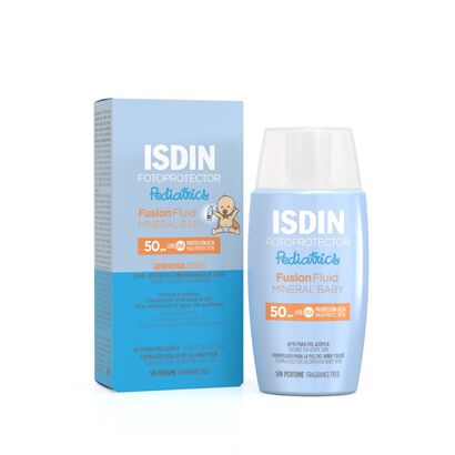 FOTOPROTECTOR FUSION FLUID MINERAL BABY SPF50 - ISDIN - Protetor Solar - Imagem