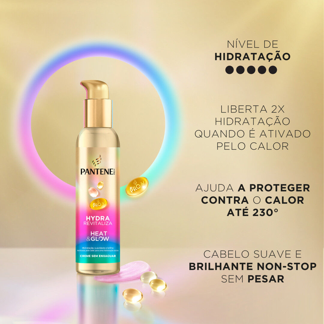 PANTENE CREME SEM ENXAGUAR HYDRA REVITALIZA 135ML - PANTENE -  - Imagem 3