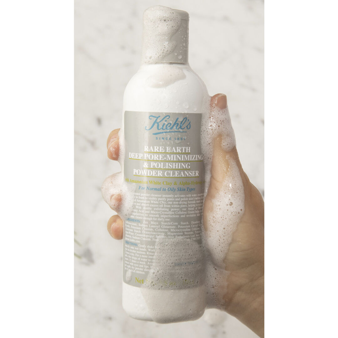 Rare Earth Deep Pore-Minimizing and Polishing Powder Cleanser 100gr - KIEHL'S - Rare Earth - Imagem 2