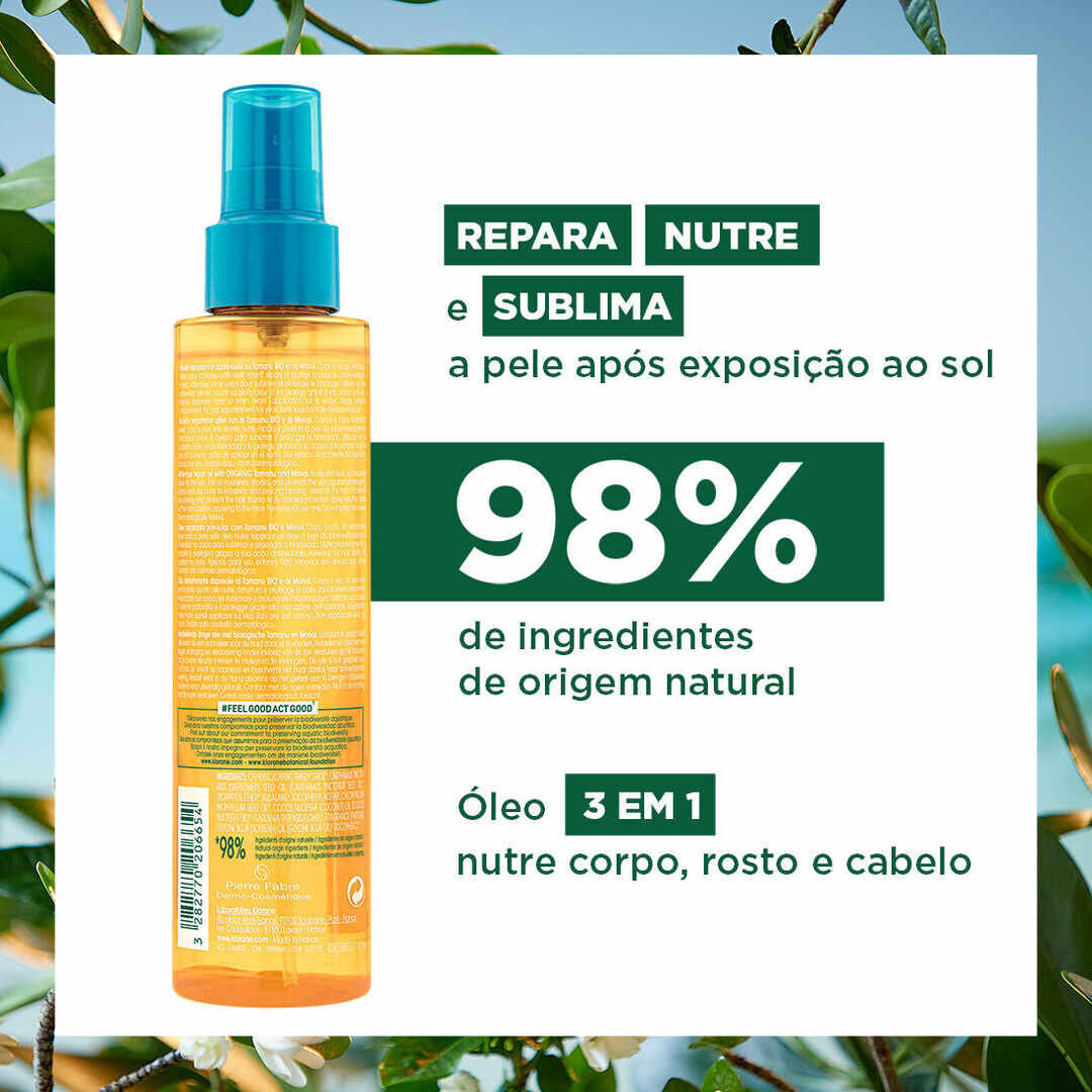 &Oacute;leo Seco Reparador P&oacute;s-Solar - KLORANE -  - Imagem 5