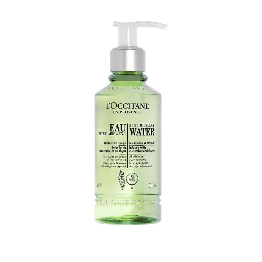 &Aacute;gua Micelar 3-em-1 - L'OCCITANE -  - Imagem 1