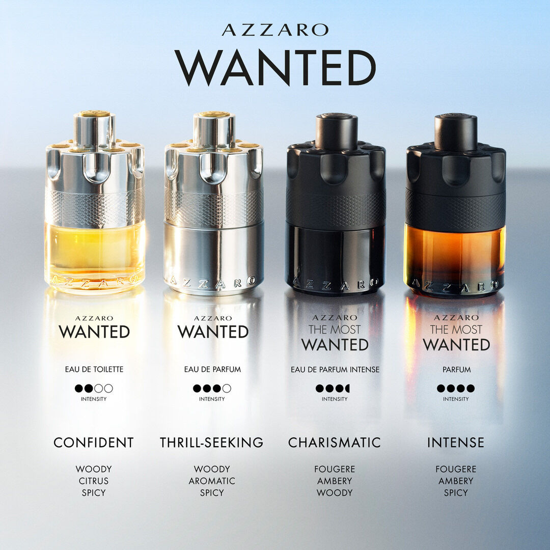 Wanted Eau de Parfum AZZARO Perfumes e Companhia