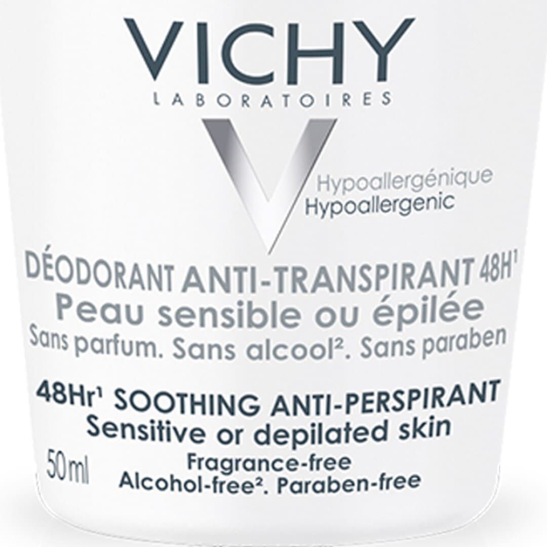 Desodorizante Roll-On Pele Sensível ou Depilada 48H - VICHY -  - Imagem 2