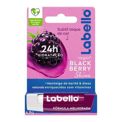Cuidado Labial Blackberry Shine - LABELLO -  - Imagem