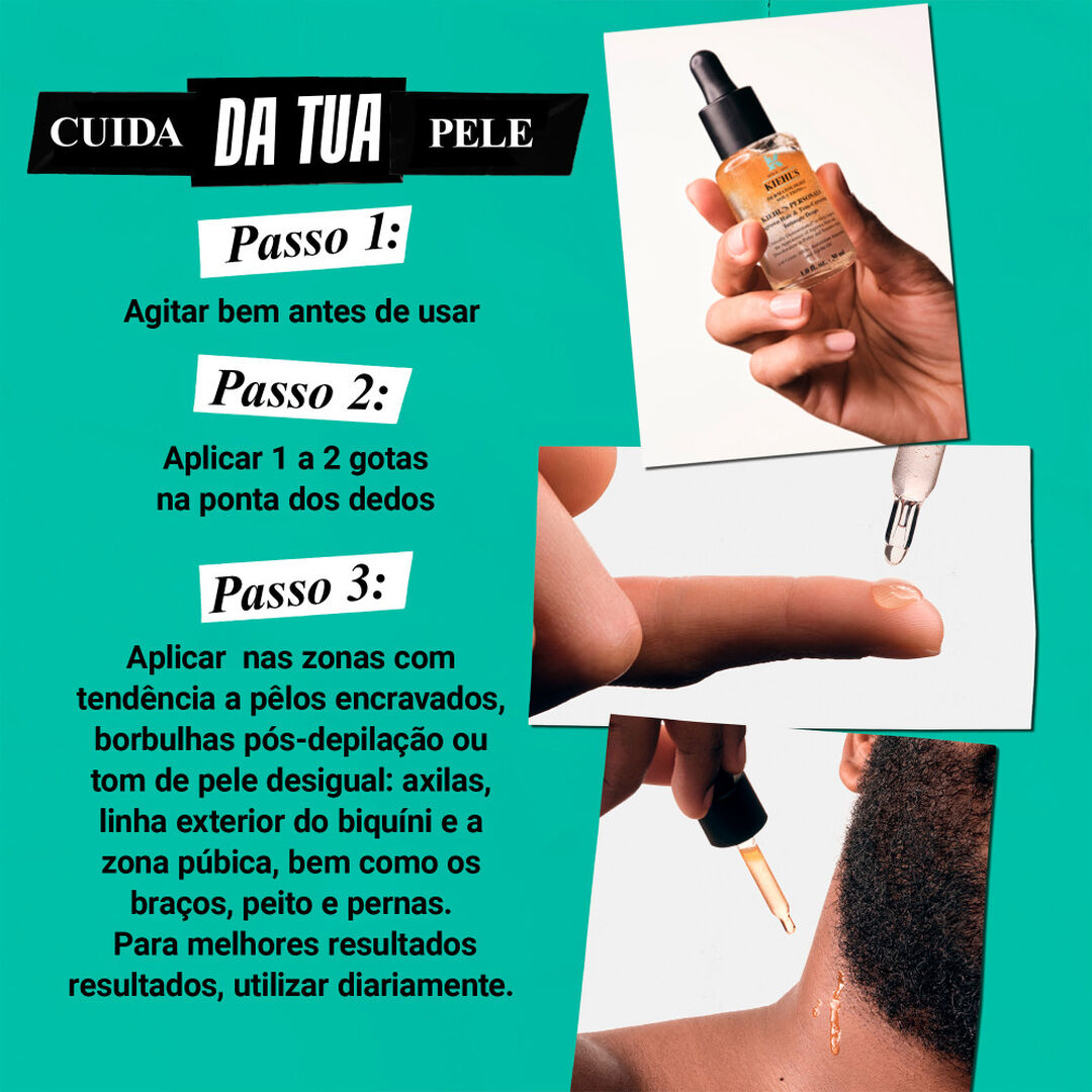 Ingrown Hair & Tone-Correcting Intimate Drops - KIEHL'S - Kiehl's Personals - Imagem 4