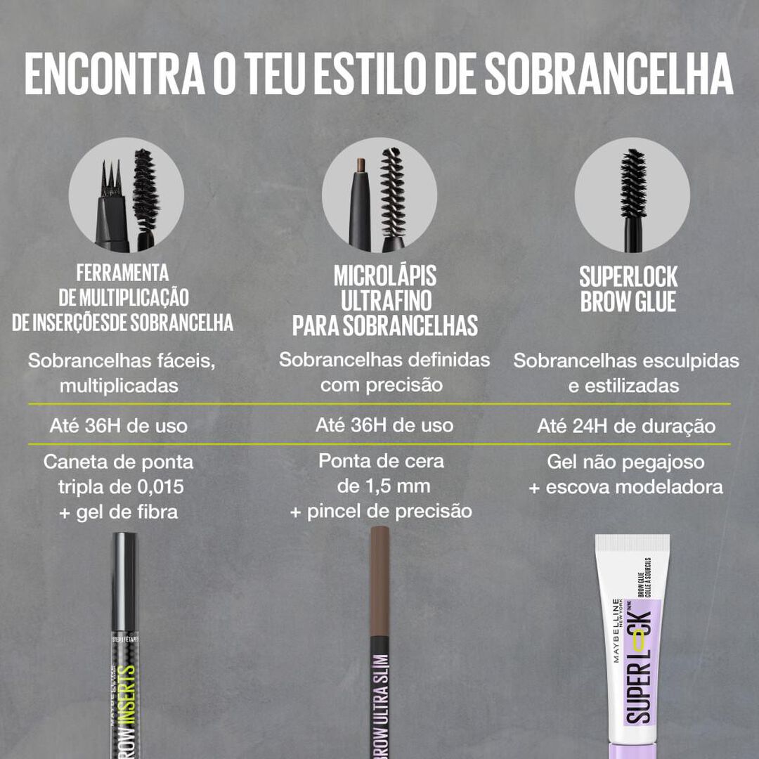 Brow Insert - MAYBELLINE -  - Imagem 10