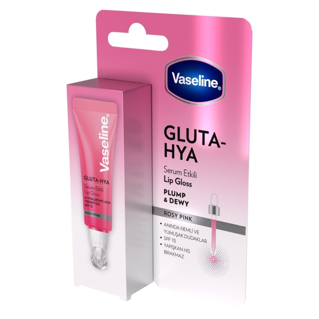 Lip Gloss S&eacute;rum Rosy Pink - VASELINE -  - Imagem 3