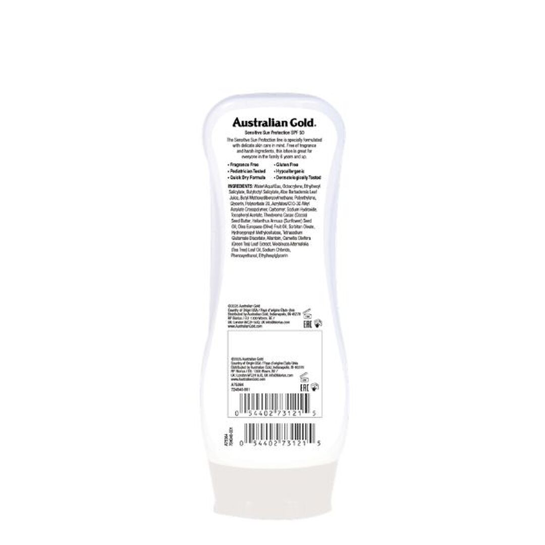 Sensitive Skin SPF 50 Lotion - AUSTRALIAN GOLD -  - Imagem 2