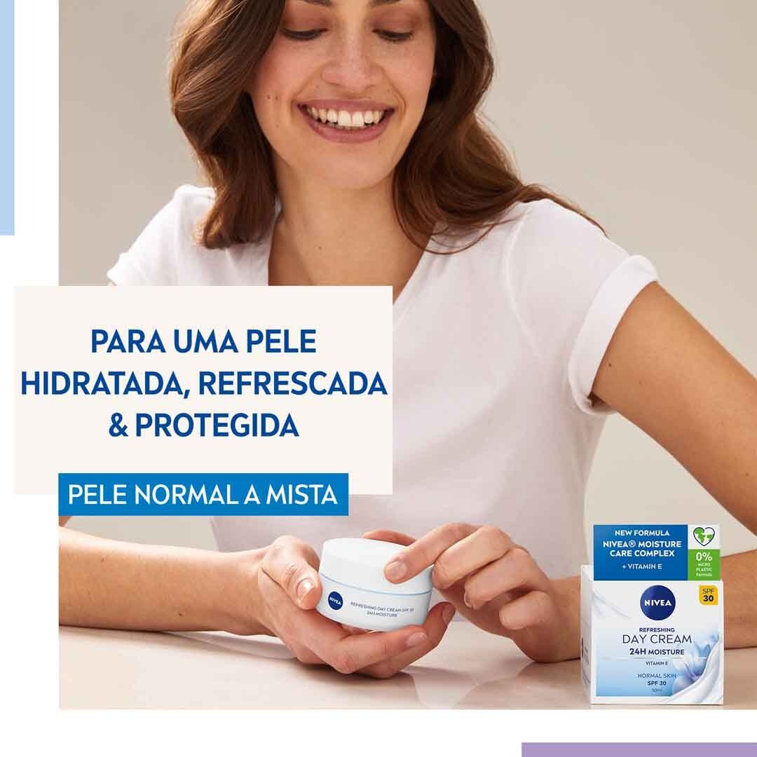 Creme de Dia Hidratante Pele FP30 - NIVEA -  - Imagem 4