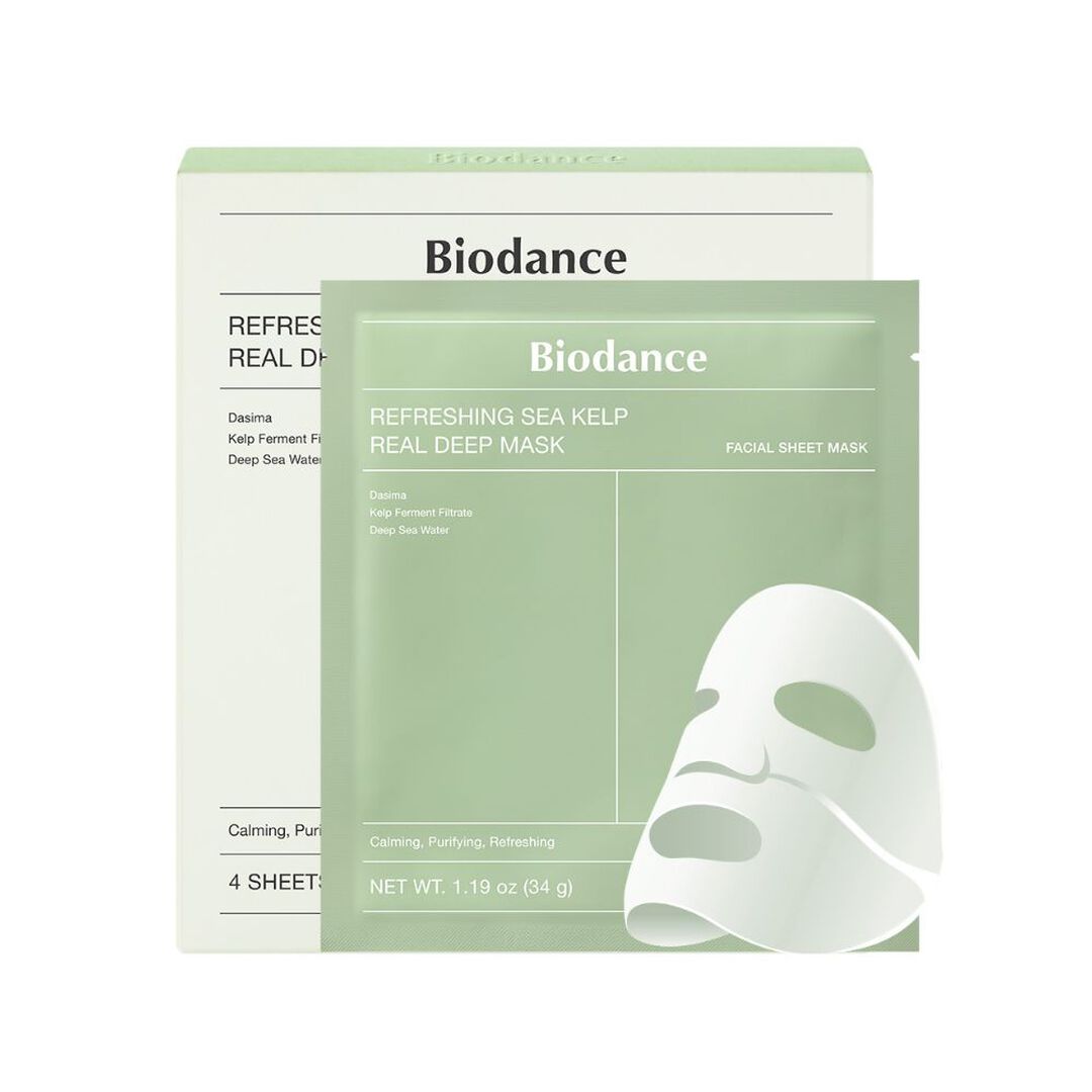 Refreshing Sea Kelp Real Deep Mask - Biodance -  - Imagem 1