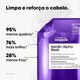 Keratin Alpha Smooth Shampoo - Recarga - L'OR&Eacute;AL PROFESSIONNEL - SERIE EXPERT - Imagem 4