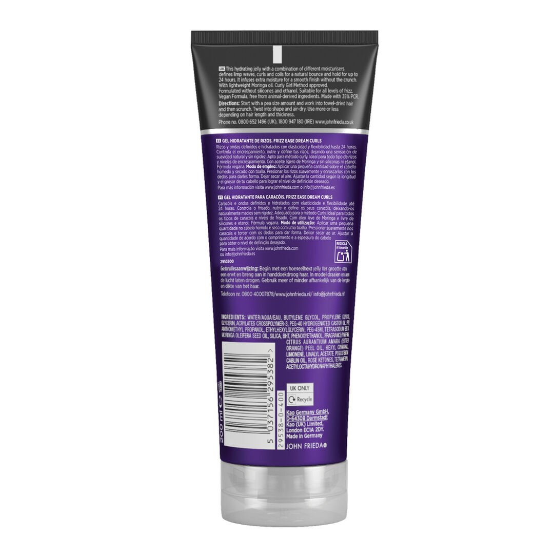 Gel hidratante para Caracóis - John Frieda - Frizz Ease - Imagem 3