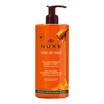 R&ecirc;ve de Miel Gel de Limpeza e Duche - NUXE -  - Imagem