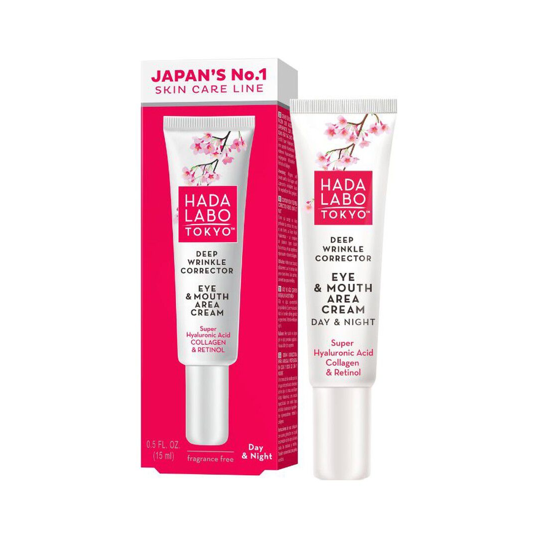Creme Corretor Rugas Profundas - Olhos&L&aacute;bios - HADA LABO TOKYO -  - Imagem 1