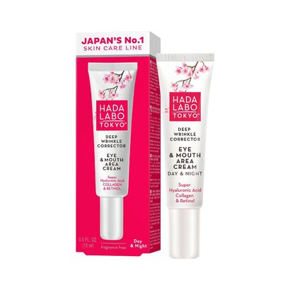Creme Corretor Rugas Profundas - Olhos&L&aacute;bios - HADA LABO TOKYO -  - Imagem