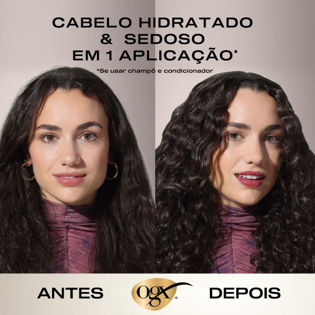 Champ&ocirc; hidratante com Leite de Coco e &Oacute;leo de Coco - OGX - Coconut Milk - Imagem 2