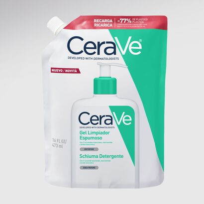 CeraVe Recarga Gel Espuma de Limpeza - CERAVE -  - Imagem