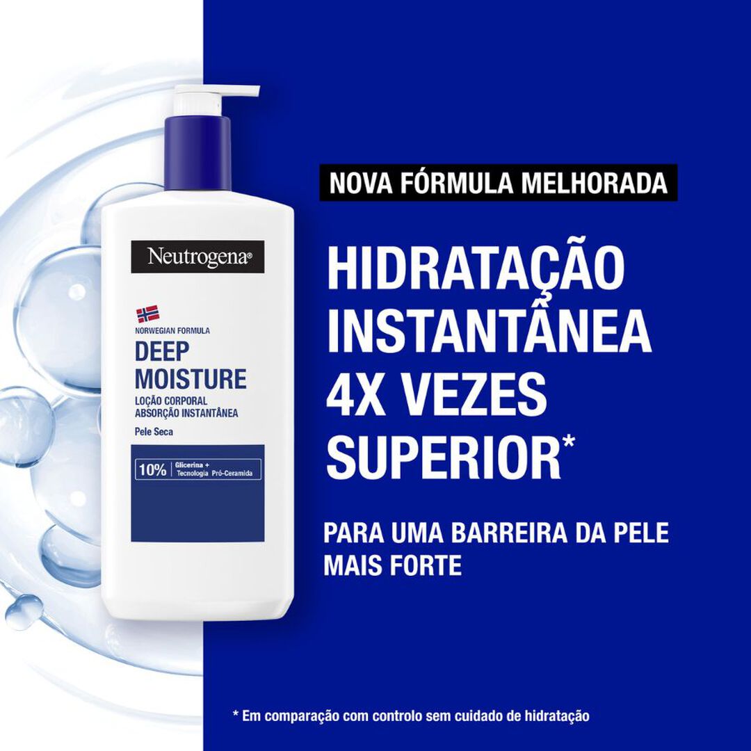 Lo&ccedil;&atilde;o de Hidrata&ccedil;&atilde;o Profunda (Pele Seca) - NEUTROGENA -  - Imagem 3