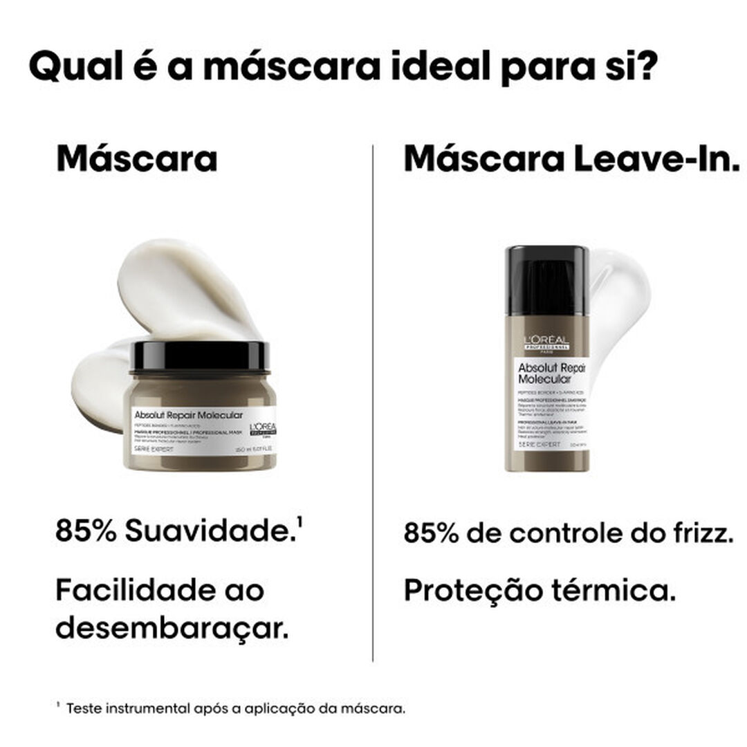 Absolut Repair Molecular M&aacute;scara - L'OR&Eacute;AL PROFESSIONNEL - SERIE EXPERT - Imagem 11