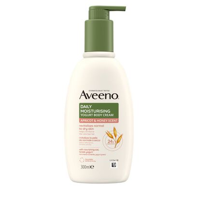 Daily Moisturising - Creme Corporal Iogurte Damasco & Mel - AVEENO -  - Imagem