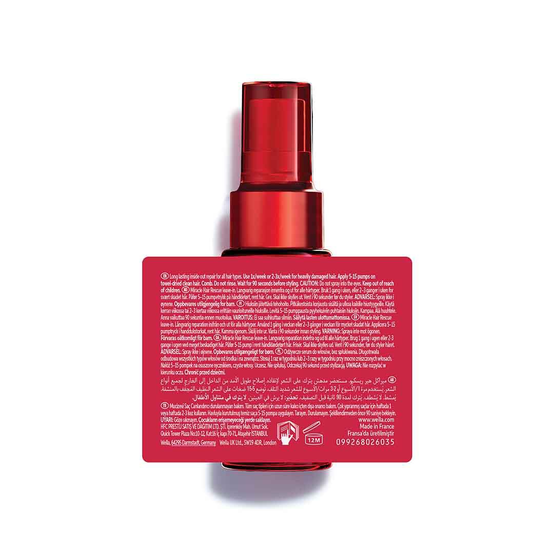 Ultimate Repair - Miracle Hair Rescue - WELLA HAIR CARE - Ultimate - Imagem 10