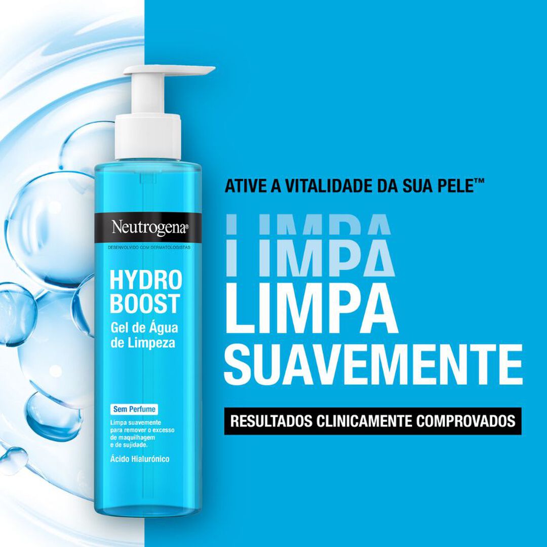 Hydro Boost Limpeza Facial Gel de Água - NEUTROGENA -  - Imagem 4