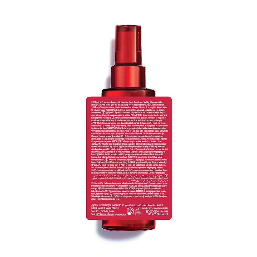 Ultimate Repair - Miracle Hair Rescue - WELLA HAIR CARE - Ultimate - Imagem 7