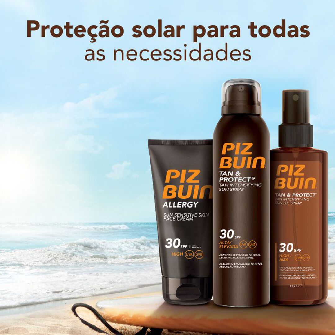 Lo&ccedil;&atilde;o Solar Tan & Protect&reg; SPF30+ (2 x150ml) - PIZ BUIN -  - Imagem 2
