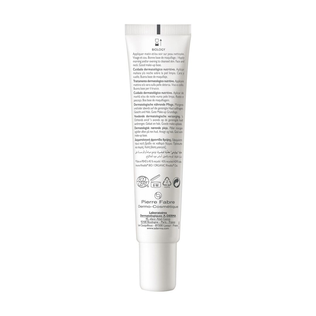 Biology Nutri Creme Nutritivo - A-DERMA -  - Imagem 3