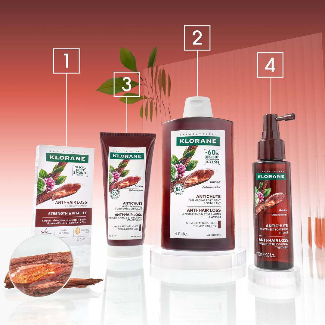 Cápsulas Quinina Antiqueda - KLORANE -  - Imagem 5