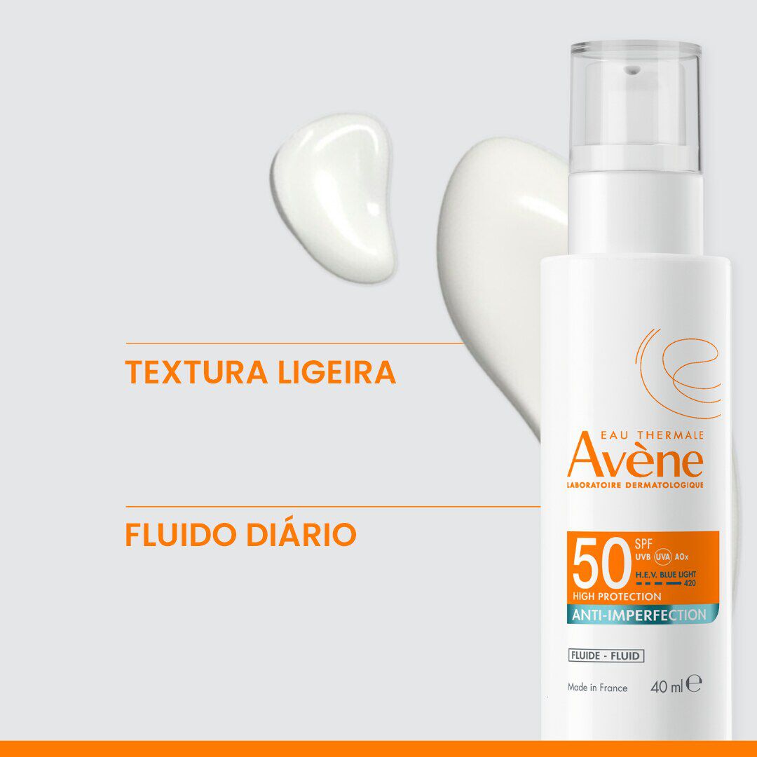 Protetor Solar Flu&iacute;do Anti-Imperfei&ccedil;&otilde;es SPF50 - AVENE -  - Imagem 10