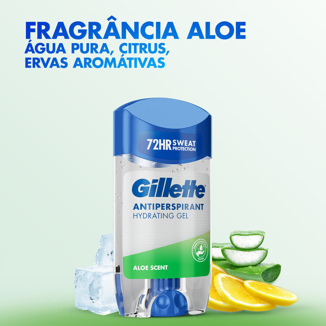 Desodorizante Stick Hydra Gel Aloe - GILLETTE -  - Imagem 3