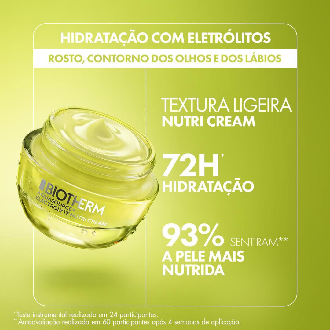 Electrolyte Nutri Cream - BIOTHERM - Aquasource - Imagem 4
