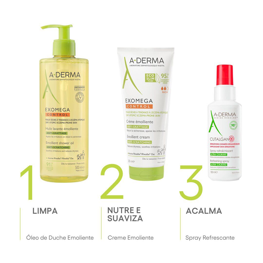 Exomega Control - &Oacute;leo de Duche - A-DERMA -  - Imagem 3