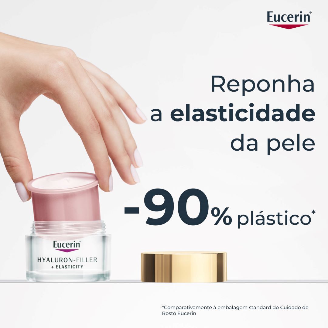 Hyaluron-Filler + Elasticity Creme de Dia Rose FPS 30 Recarga - EUCERIN -  - Imagem 4