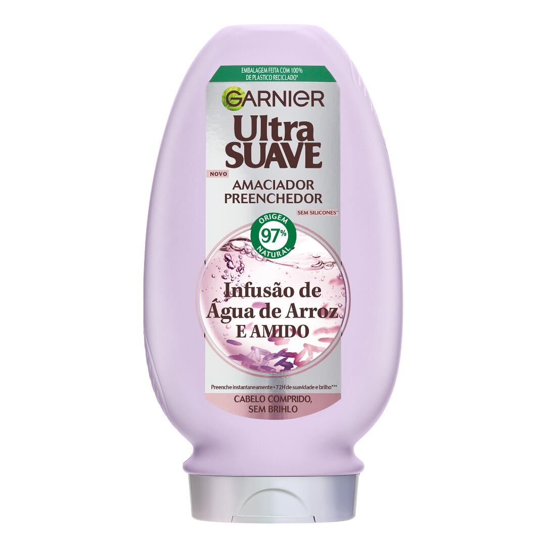 Ultra Suave - Condicionador de infus&atilde;o de &Aacute;gua de Arroz - GARNIER -  - Imagem 1