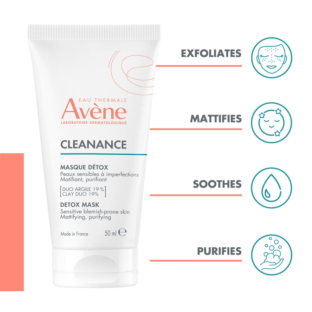 Cleanance Máscara Detox de Rosto - AVENE -  - Imagem 2